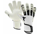 Precision Unisex Adult Elite 2.0 Giga Goalkeeper Gloves (White/Black) - RD1465