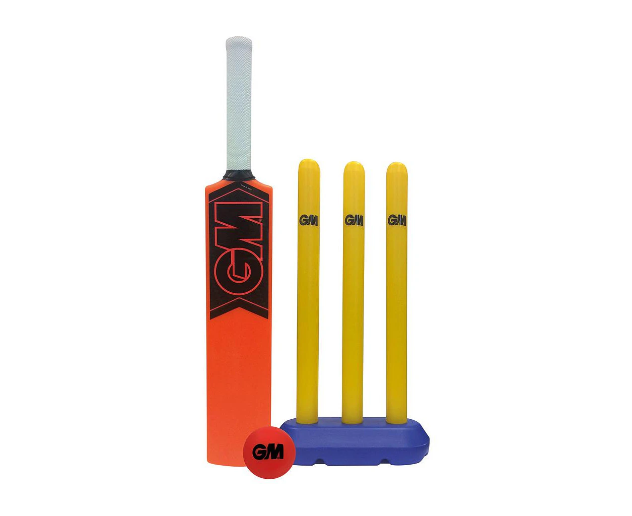 Gunn And Moore Childrens/Kids Opener Cricket Set (Orange/Yellow/Purple) - RD1088