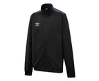 Umbro Mens Knitted Jacket (Black/Carbon Grey) - GD101