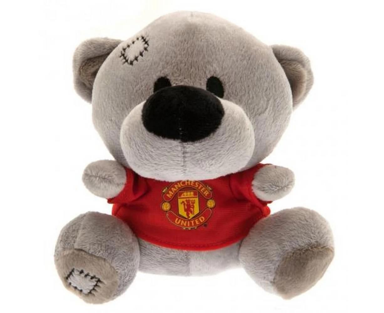 Manchester United FC Timmy Bear Plush Toy (Grey/Red) - TA5337