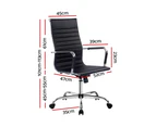 Gaming Office Chair Computer Desk Chairs Home Work Study Black High Back