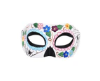Gisele Day of the Dead Womens Floral Masquerade Mask Womens