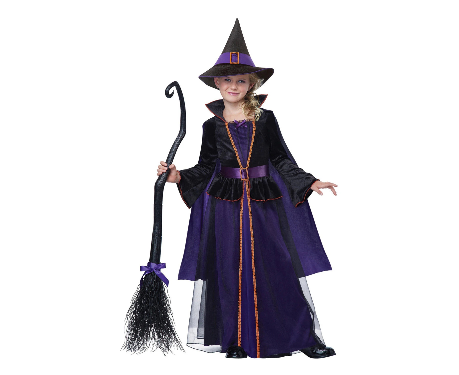 Hocus Pocus Girl's Deluxe Witch Halloween Costume Girls