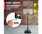 Kahuna Height-Adjustable Basketball Portable Hoop for Kids and Adults