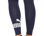 Puma Women's Essentials Logo Leggings / Tights - Peacoat