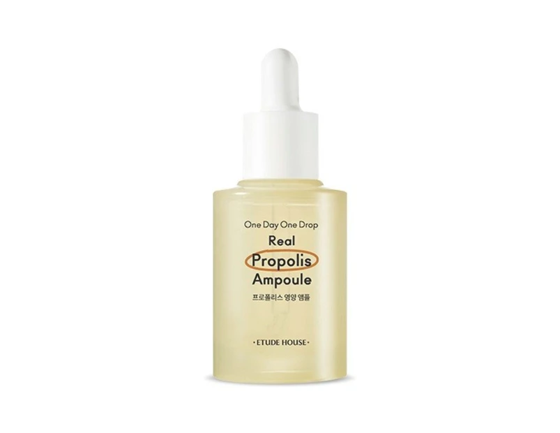 Etude House One Day One Drop Real Propolis Ampoule 30ml - Nourishing Essence Serum + Face Mask