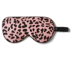 Gioia Casa 4-Piece Silk Gift Set - Pink Leopard