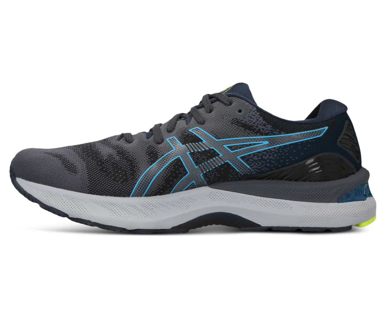 ASICS Men's GEL-Nimbus 23 Running Shoes - Carrier Grey/Digital Aqua ...