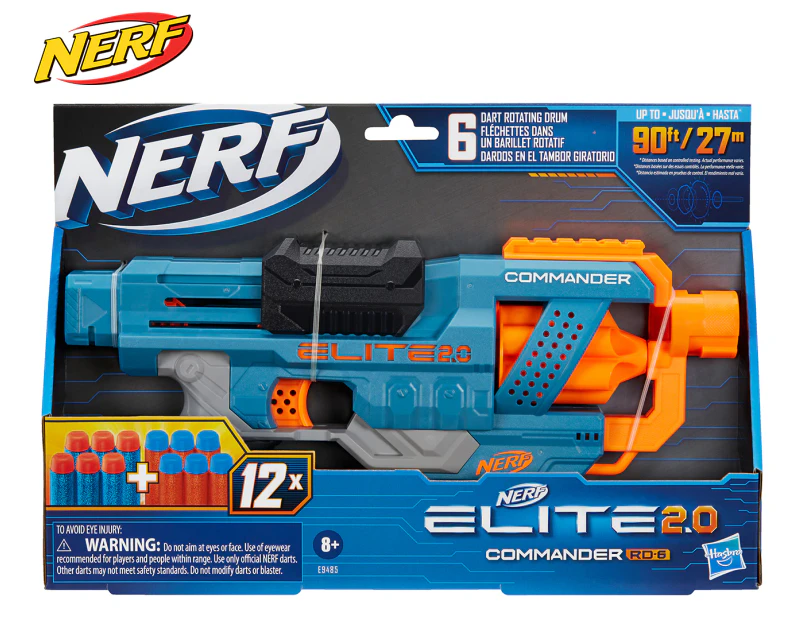 NERF Elite 2.0 Commander RD-6