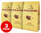 3 x Toblerone Milk Chocolate Gift Pouch 120g