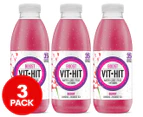 3 x VITHIT Boost Berry 500mL