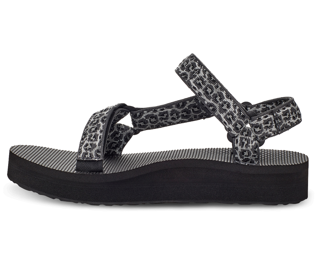 Teva Women's Midform Universal Sandals - Dorinda White/Black | Catch.co.nz