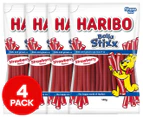 4 x Haribo Balla Stixx 140g