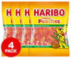 4 x Haribo Happy Peaches 150g