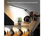 10 Level Brightness LED Composite Metal Clip Desk Lamp Table Lamp for Student Study Workstation Lighting 3