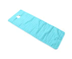 190x70cm Beauty Bed Sheet Non-slip Mattress & Face Hole Cover Blue