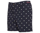 Tommy Hilfiger Women's Dot Hollywood 5-Inch Shorts - Navy