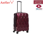 Antler Avanti CX Medium 67CM Expanding Hardcase Luggage/Suitcase - Burgundy