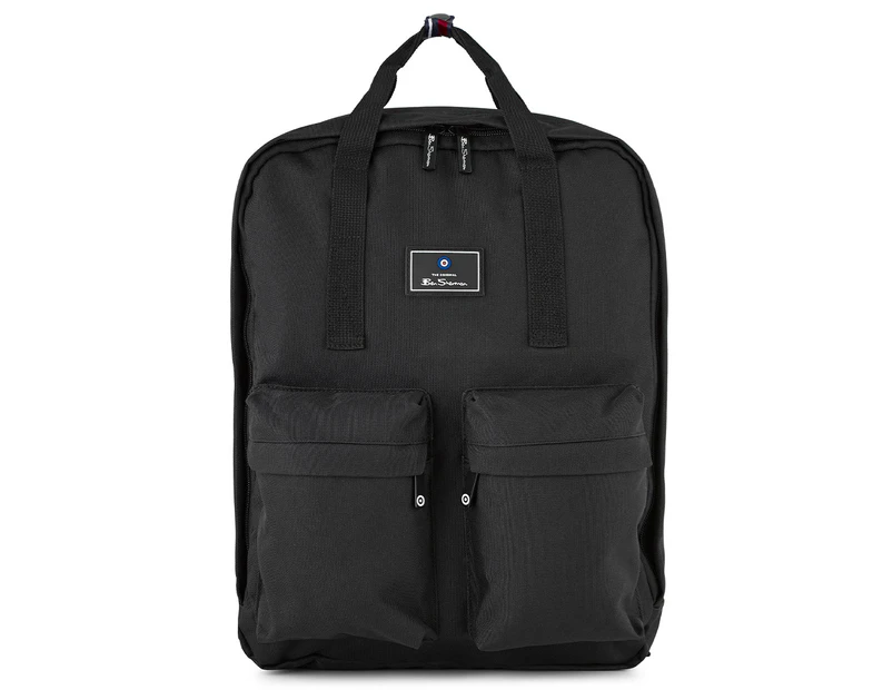 Ben Sherman 17L Box Backpack - Black