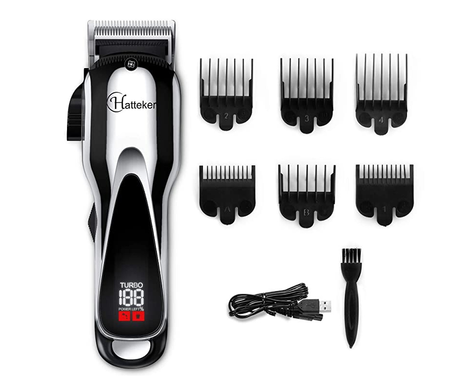 hatteker professional hair clipper cordless clippers hair