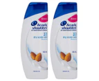 2 x Head & Shoulders Dry Scalp Care 2-In-1 Anti-Dandruff Shampoo + Conditioner 180mL