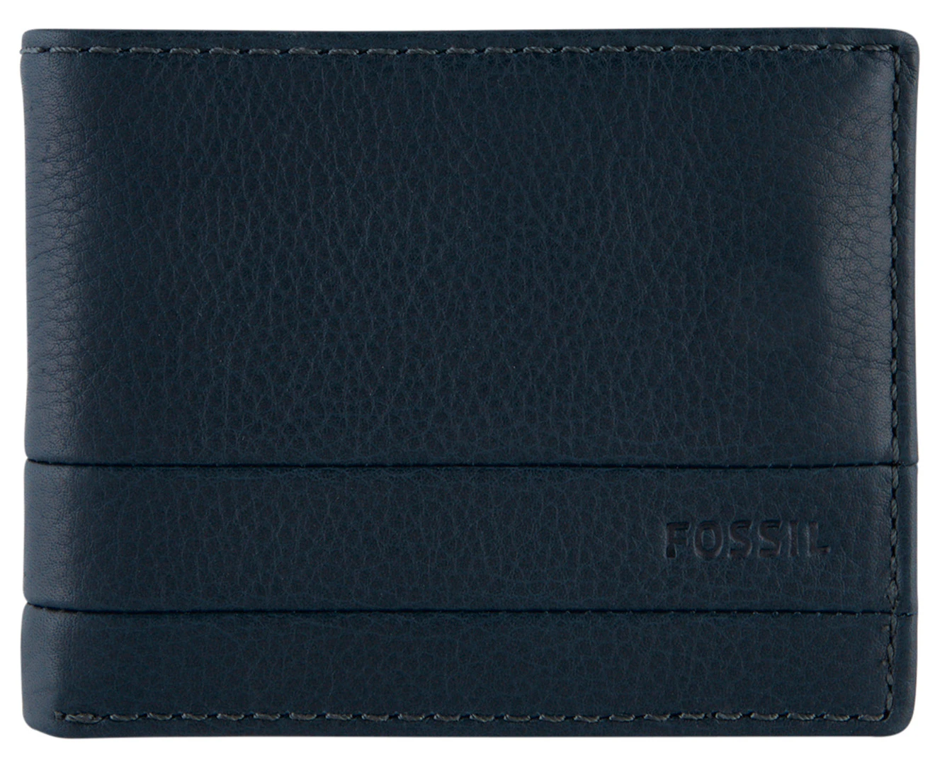 Fossil Bifold Lufkin Traveler Wallet - Navy