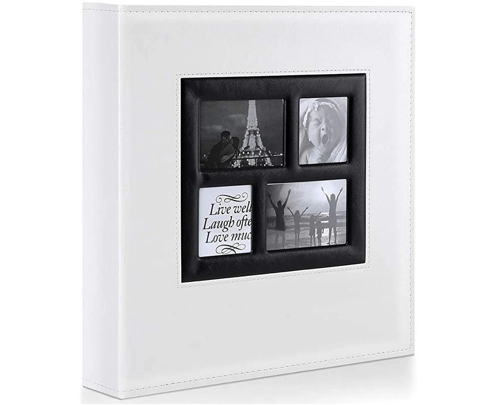 (1000 Pockets, White) - Ywlake Photo Album 4x6 1000 Pockets Photos, Extra Large Capacity Family Wedding Picture Albums Holds 1000 Horizontal and Vertical P