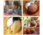 Cookie Scoop Set, Ice Cream Scoop Set, 3 PCS Metal Ice Cream Scoop Trigger  Include LargeMediumSmall Size, Select 188 Stainless S