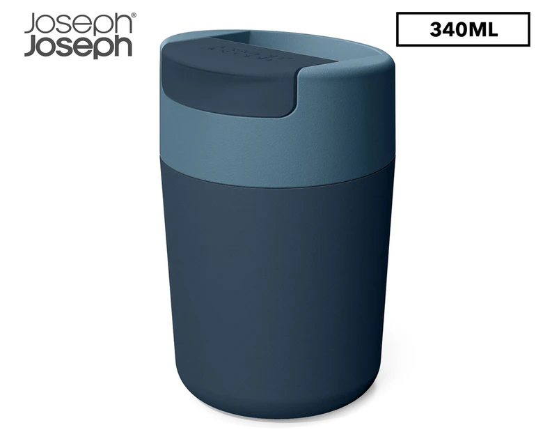 Joseph Joseph 340mL Sipp Travel Mug - Blue