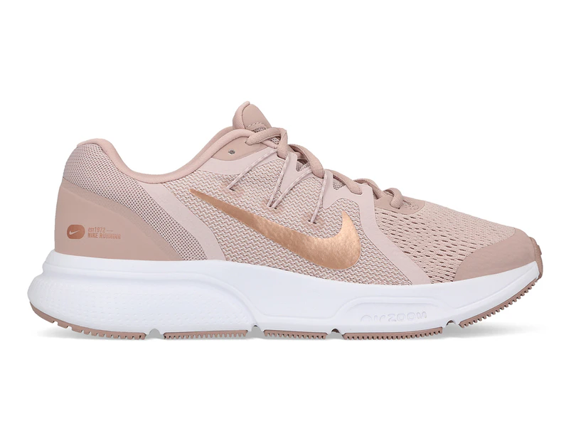 Nike Women's Zoom Span 3 Running Shoes - Stone Mauve/Red Bronze