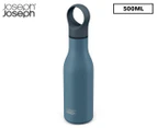 Joseph Joseph 500mL Loop Vacuum Insulated Water Bottle - Blue