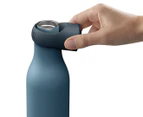 Joseph & Joseph Loop 500ml Vacuum Insulated Water Bottle Drinking Flask Blue