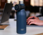 Joseph & Joseph Loop 500ml Vacuum Insulated Water Bottle Drinking Flask Blue