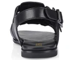 Siren Women's Valerie Caged Leather Sandals - Black