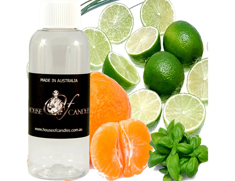 Lime Basil Mandarin Reed Diffuser Fragrance Oil Refill 50ml FREE Reeds