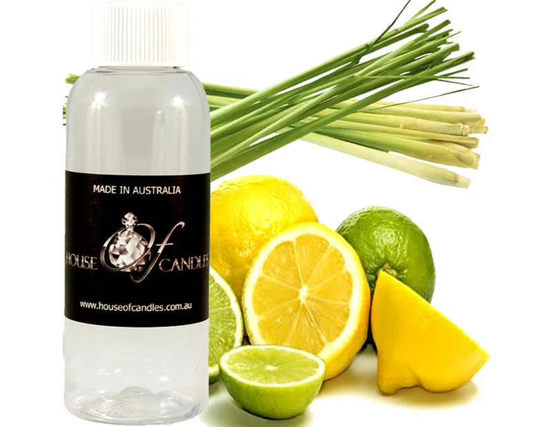Lemongrass & Persian Limes Reed Diffuser Fragrance Oil Refill 50ml FREE Reeds