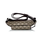 Gucci Preloved GG Supreme Belt Bag Women Brown - Designer - Pre-Loved