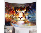 Cool Space Tiger Tapestry