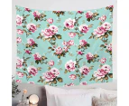 Old Style Pink Roses Tapestry