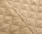 Charlie's Cosy Cover Quilted Sofa Cover Protector for Loveseat - Cream