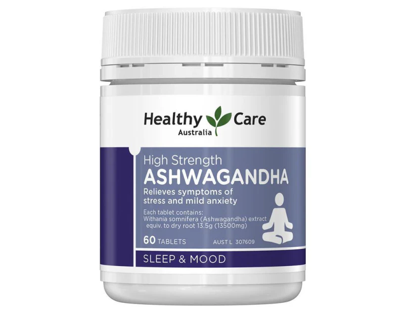 Healthy  Care  Ashwagandha  High  Strength  60  Capsules