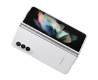 Samsung Silicone Cover for Galaxy Fold 3 - White