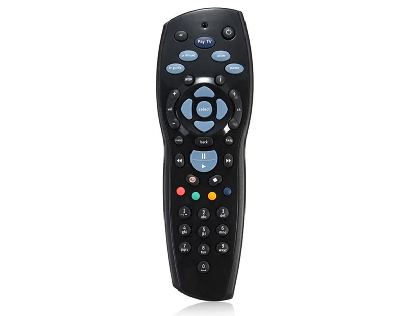 Foxtel TV Remote Control Black