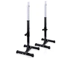 Everfit 2 x Squat Rack Pair Fitness Exercise Weight Lifting Gym Barbell Stand