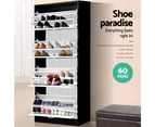 Artiss Shoe Cabinet Shoes Storage 60 Pairs Organiser Rack