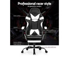 Artiss Gaming Office Chair Computer Desk Chairs Seat Racing Recliner Racer WH