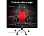 Artiss Gaming Chair Computer Office Chair Red and Black