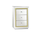 Artiss Mirrored Furniture Bedside Table Chest Drawers Gloss Nightstand