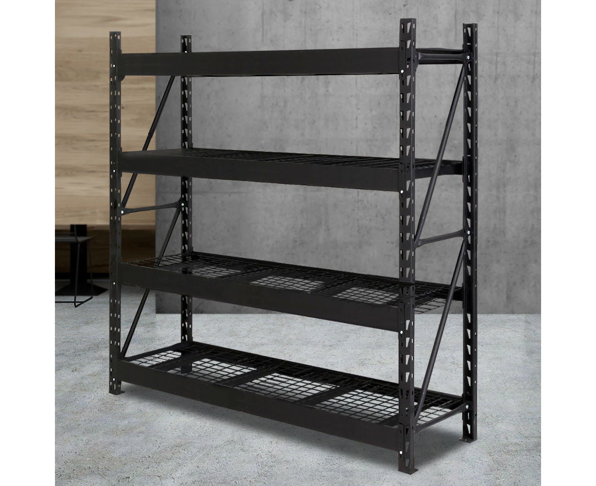 Giantz 2M Warehouse Racking Shelving Heavy Duty Steel Garage Storage Rack