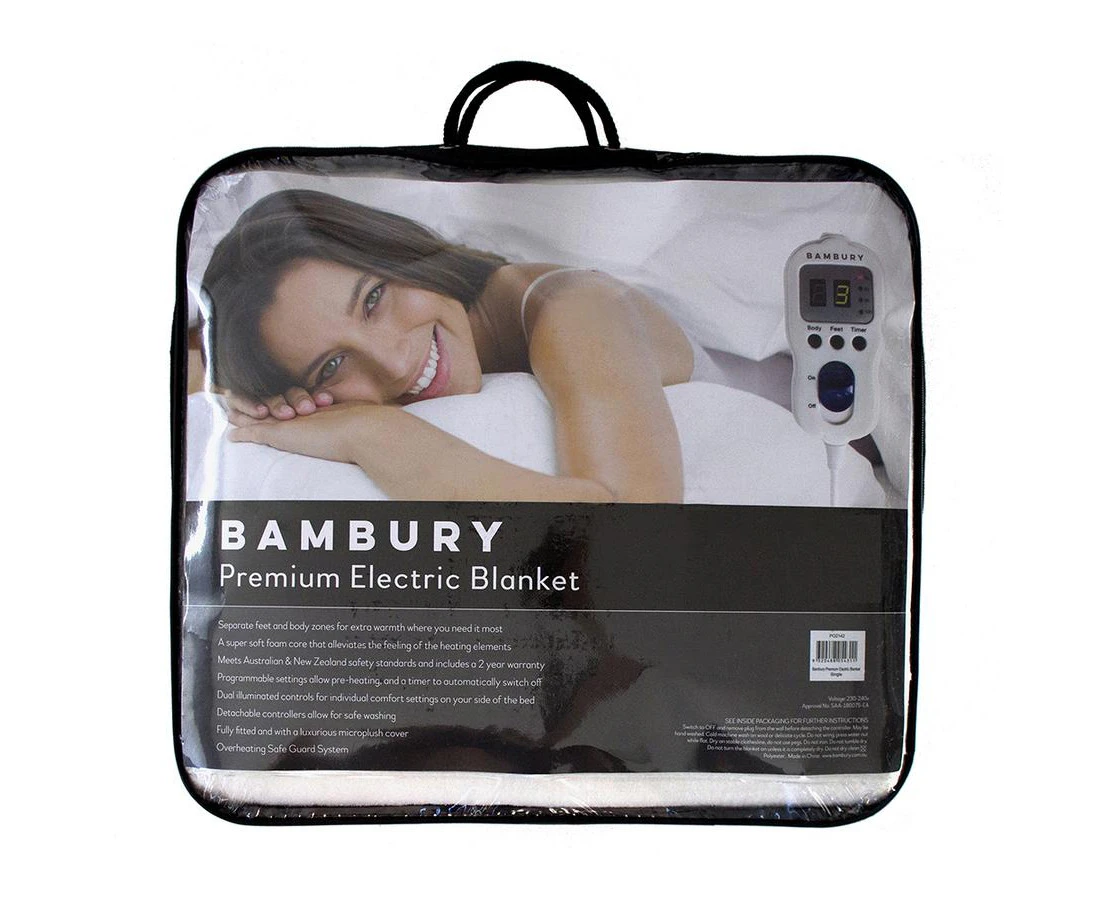 Bambury Bambury Electric Blanket - Premium - King Single